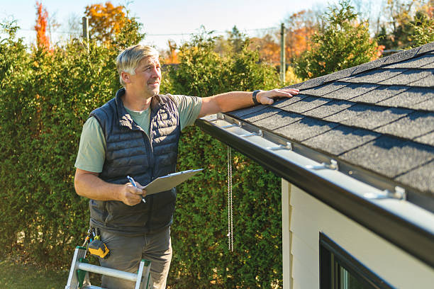 Professional Roofing technician working in Crofton, MD